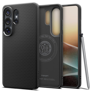 Ovitek Spigen "Liquid Air Magsafe" za Samsung Galaxy S26 Ultra - matte black