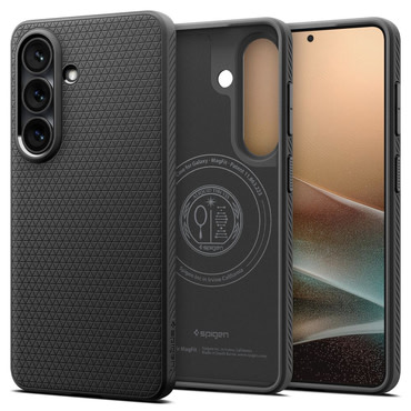 Ovitek Spigen "Liquid Air Magsafe" za Samsung Galaxy S26 Plus - matte black