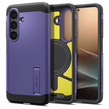Ovitek Spigen "Tough Armor Mag" za Samsung Galaxy S26 Plus - ash violet