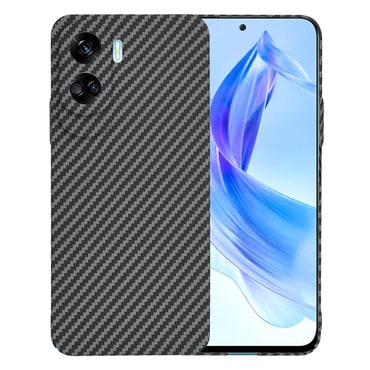 Trden TPU ovitek Techsuit "Carbonite FiberShell" za Honor 90 Lite - black