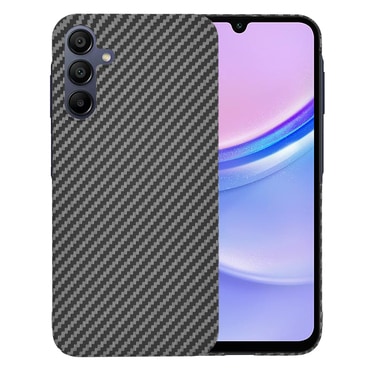 Trden TPU ovitek Techsuit "Carbonite FiberShell" za Samsung Galaxy A15 - black