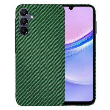 Trden TPU ovitek Techsuit "Carbonite FiberShell" za Samsung Galaxy A15 - green