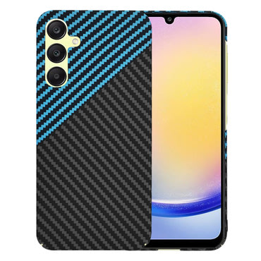 Trden TPU ovitek Techsuit "Carbonite FiberShell" za Samsung Galaxy A25 - blue pulse