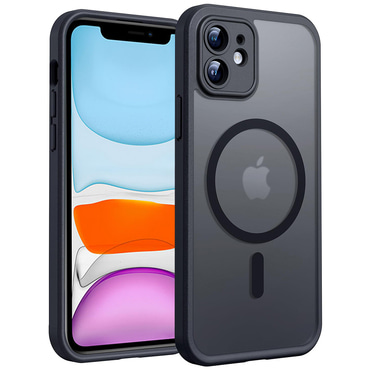 Hibridni ovitek "PureFrost MagSafe" za iPhone 11 - black