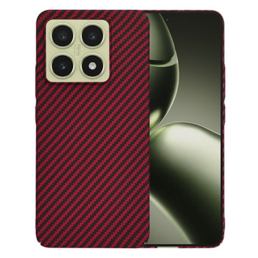 Trden TPU ovitek Techsuit "Carbonite FiberShell" za Xiaomi 14T - red