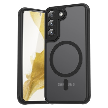 Hibridni ovitek "PureFrost MagSafe" za Samsung Galaxy S22 - black