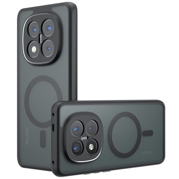 Hibridni ovitek "PureFrost MagSafe" za Xiaomi Redmi Note 14 Pro 5G / Poco X7 - black