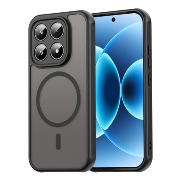 Hibridni ovitek "HaloFrost II MagSafe" za Xiaomi 17 - black