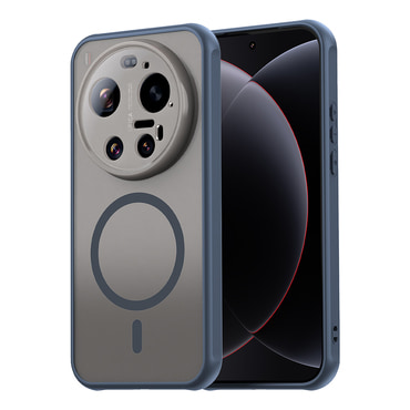 Hibridni ovitek "HaloFrost II MagSafe" za Xiaomi 17 Ultra - navy blue