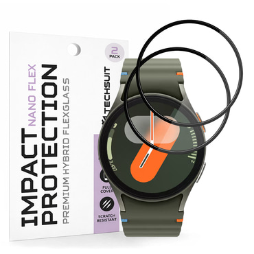2-Pack zaščitnih folij 3D Full Body Techsuit "Nano Flex" za Samsung Galaxy Watch7 40mm