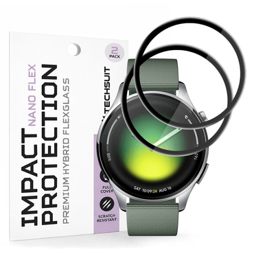 2-Pack zaščitnih folij 3D Full Body Techsuit "Nano Flex" za Xiaomi Watch 5 (47mm)