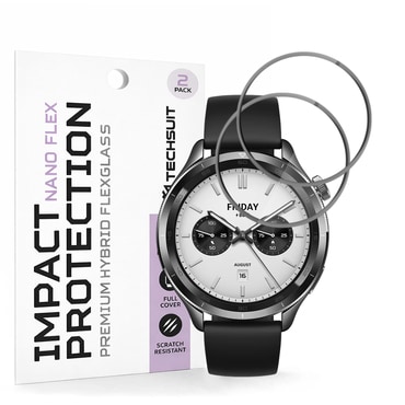 2-Pack zaščitnih folij 3D Full Body Techsuit "Nano Flex" za Xiaomi Watch S4