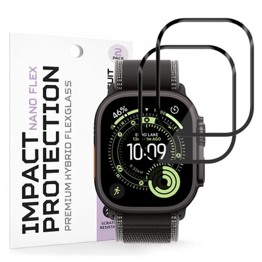 2-Pack zaščitnih folij 3D Full Body Techsuit "Nano Flex" za Apple Watch Ultra / Ultra 2 / Ultra 3