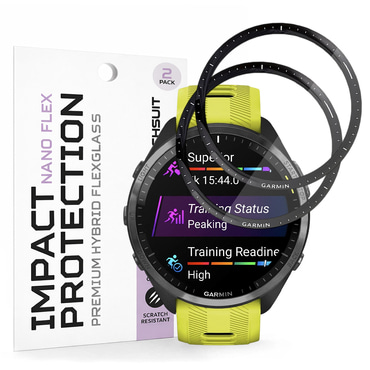 2-Pack zaščitnih folij 3D Full Body Techsuit "Nano Flex" za Garmin Forerunner 965