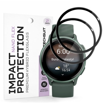 2-Pack zaščitnih folij 3D Full Body Techsuit "Nano Flex" za Garmin vivoactive 6
