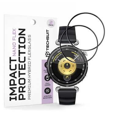 2-Pack zaščitnih folij 3D Full Body Techsuit "Nano Flex" za Huawei Watch GT 6 41mm