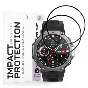 2-Pack zaščitnih folij 3D Full Body Techsuit "Nano Flex" za Amazfit T-Rex 3
