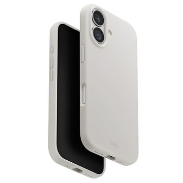 Premium ovitek UNIQ "Lino MagClick™" za iPhone 17 - Mist Grey