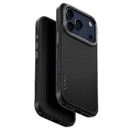 Premium ovitek UNIQ "Keva Aramid™" iz aramidnih vlaken za iPhone 17 Pro - Black