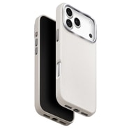 Premium ovitek UNIQ "Lyden Leatherette Case™" iz umetnega usnja za iPhone 17 Pro - Gray
