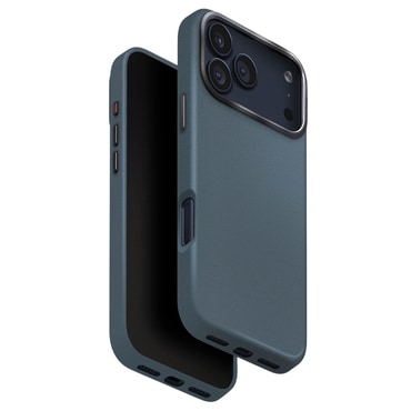 Premium ovitek UNIQ "Lyden Leatherette Case™" iz umetnega usnja za iPhone 17 Pro Max - Steel Teal