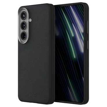 Premium ovitek UNIQ "Lyden Leatherette Case™" iz umetnega usnja za Samsung Galaxy S26 - Black