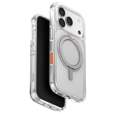 Premium ovitek UNIQ "Swivix 360° Kickstand™" za iPhone 17 Pro Max - Silver