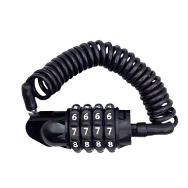 Ključavnica za kolo z nastavljivo 4-mestno kombinacijo za maksimalno varnost