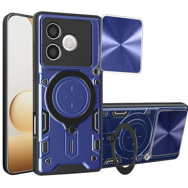 Ovitek Techsuit "CamGuard pro" za Honor 600 Lite - moder