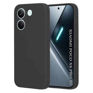 Silikonski ovitek Techsuit SoftFlex za Xiaomi Poco X8 Pro - črn