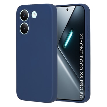 Silikonski ovitek Techsuit SoftFlex za Xiaomi Poco X8 Pro - moder