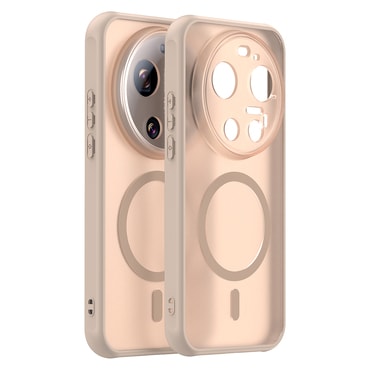 Hibridni ovitek "HaloFrost II MagSafe" za Xiaomi 17 Ultra - gold