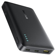 Power bank Baseus EnerFill FP21 10000mAh - 22.5W, 2x USB-C + USB-A - black