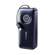 Power bank Baseus Enercore CR11 20000mAh - 67W, vgrajen USB-C kabel, digitalni zaslon - black