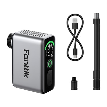 Mini kompresor Fanttik X10 Ace - 120 PSI, digitalni zaslon, USB-C polnjenje - črna