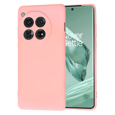 Silikonski ovitek Techsuit SoftFlex za OnePlus 12 - chalk pink