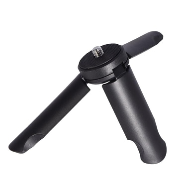 Mini tripod stojalo Techsuit "TPD1" proti zdrsu, univerzalno z 1/4 inčnim vijakom - črno