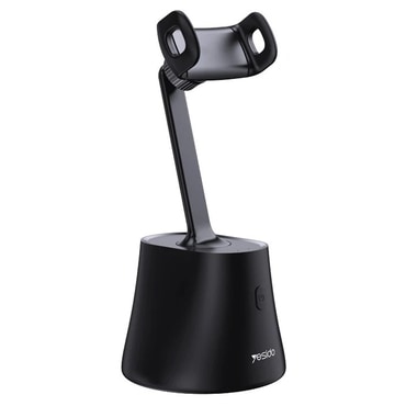 Selfie stick Yesido "SF10" z inteligentnim prepoznavanjem obraza in 360° rotacijo - črn