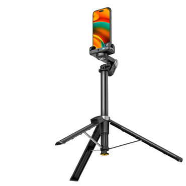 Gimbal stabilizator M3 Pro - 3-osni stabilizator z AI sledenjem, RGB lučjo in teleskopsko palico 180 cm - black