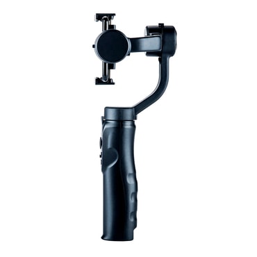 Gimbal Techsuit "H4" z 3-osnim stabilizatorjem, joystickom, Micro-USB, 6.1-palčna max, aluminijasta zlitina, 2200mAh - črn