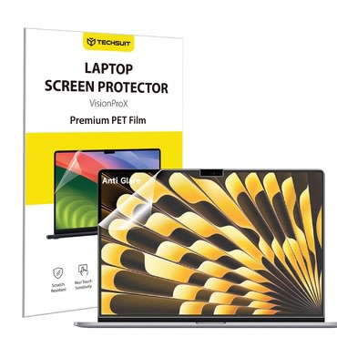 Zaščitna folija Techsuit "VisionProX" proti modri svetlobi za MacBook Air 15" (A2941/A3114) - mat prozorna