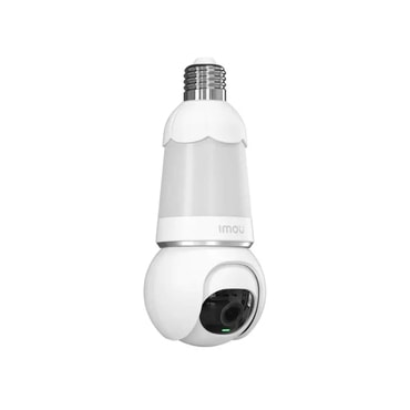 Pametna nadzorna kamera Imou "Indoor Wi-Fi Bulb Cam" 5MP, E27, z mikrofonom, zaznavanjem ljudi in nočnim vidom - white