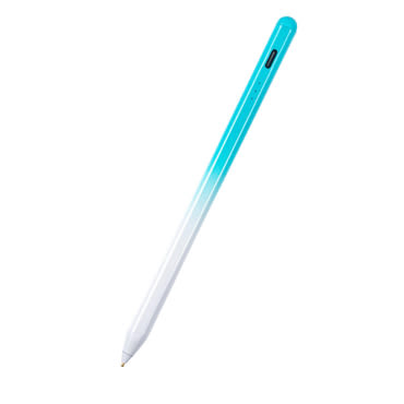 Stylus pisalo Techsuit "S3" - univerzalen, USB-C s hitrim polnjenjem - moder