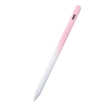 Stylus pisalo Techsuit "S3" - univerzalen, USB-C s hitrim polnjenjem - roza