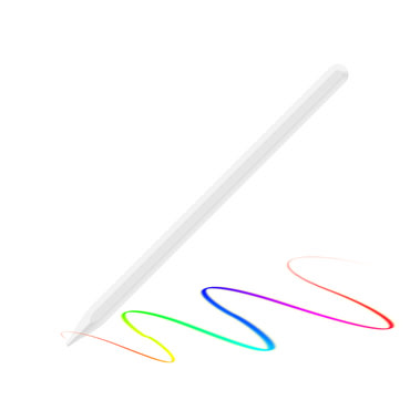 Stylus pisalo Techsuit "AC20-Pro" Bluetooth, magnetno polnjenje, Palm Rejection, 70mAh - belo
