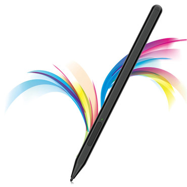 Stylus pisalo Techsuit "F97"-  USB-C, Palm Rejection, 90mAh - črno