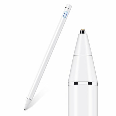 Stylus pisalo ESR "K838" univerzalno, Micro-USB polnjenje, 10h baterija - white