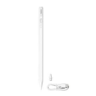 Stylus pisalo Baseus "Smooth Writing III"-  USB-C polnjenje, 140mAh - white