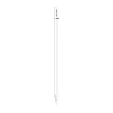 Stylus pisalo Acefast "V3" - z brezžičnim polnjenjem, minimalna zakasnitev, 90mAh, USB-C - white