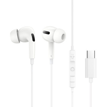 Slušalke Baseus "Encok CZ18" USB-C, 20Hz-20kHz - moon white